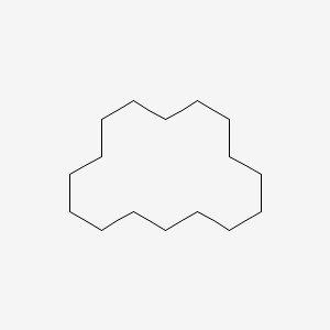 molecular formula C16H32 B1619725 Cyclohexadecane CAS No. 295-65-8