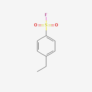 molecular formula C8H9FO2S B1619727 Benzenesulfonyl fluoride, 4-ethyl- CAS No. 455-20-9