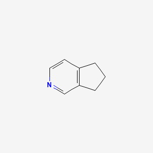 molecular formula C8H9N B1619728 6,7-二氢-5H-环戊[c]吡啶 CAS No. 533-35-7