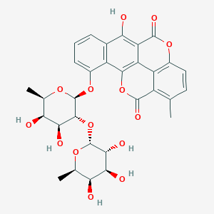 molecular formula C31H30O14 B161973 3''-Demethylchartreusin CAS No. 128229-64-1