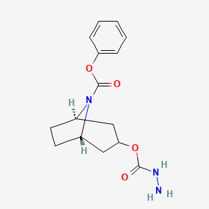 molecular formula C15H19N3O4 B1619730 Tropabazate CAS No. 64294-94-6