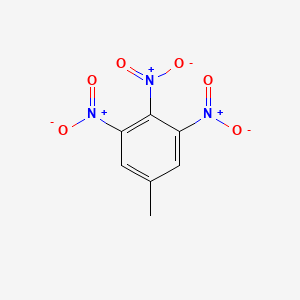molecular formula C7H5N3O6 B1619731 2,4,6-三硝基甲苯 CAS No. 603-15-6