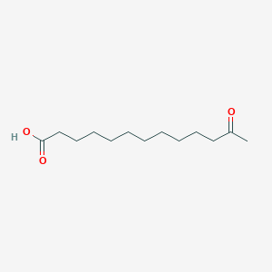 molecular formula C13H24O3 B1619741 12-Oxotridecanoic acid CAS No. 2345-12-2