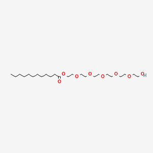 17-Hydroxy-3,6,9,12,15-pentaoxaheptadec-1-yl laurate
