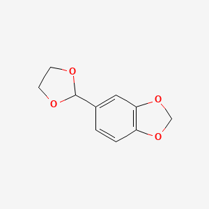 1,3-Benzodioxole, 5-(1,3-dioxolan-2-yl)-