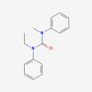 molecular formula C16H18N2O B1619754 1-Ethyl-3-methyldiphenylurea CAS No. 4474-03-7