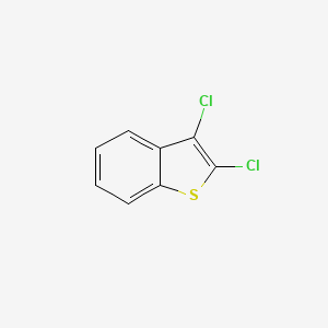 molecular formula C8H4Cl2S B1619755 2,3-Dichloro-1-benzothiophene CAS No. 5323-97-7