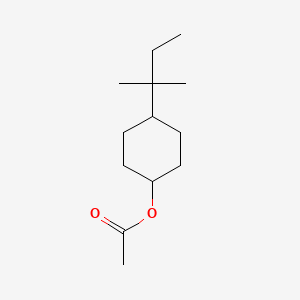 molecular formula C13H24O2 B1619757 4-tert-Pentylcyclohexyl acetate CAS No. 5441-56-5