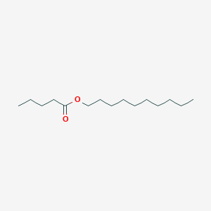 molecular formula C15H30O2 B1619758 Decyl valerate CAS No. 5454-12-6