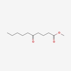 molecular formula C11H20O3 B1619763 Methyl 5-oxodecanoate CAS No. 6093-95-4