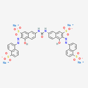 molecular formula C41H24N6Na4O15S4 B1619767 Direct Red 54 CAS No. 6410-42-0
