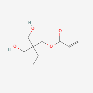 molecular formula C9H16O4 B1619775 2,2-Bis(hydroxymethyl)butyl acrylate CAS No. 7024-08-0