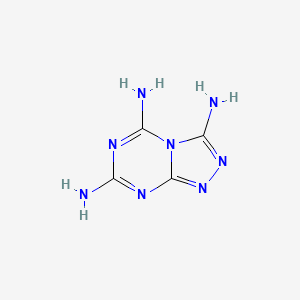 1,2,4-Triazolo[4,3-a][1,3,5]triazine-3,5,7-triamine