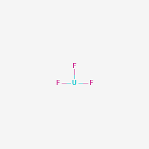 molecular formula F3U B1619779 Uranium trifluoride CAS No. 13775-06-9
