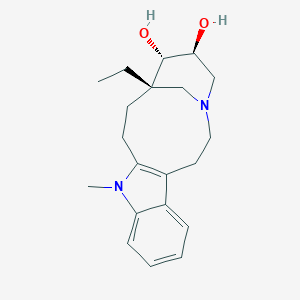 molecular formula C20H28N2O2 B161978 Voafinidine CAS No. 180059-77-2