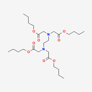 molecular formula C26H48N2O8 B1619780 Dibutyl N,N'-1,2-ethanediylbis(N-(2-butoxy-2-oxoethyl)glycinate) CAS No. 14531-12-5