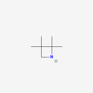 molecular formula C7H15N B1619797 2,2,3,3-Tetramethylazetidine CAS No. 22606-87-7