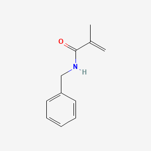 molecular formula C11H13NO B1619825 N-Benzylmethacrylamide CAS No. 3219-55-4