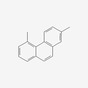 molecular formula C16H14 B1619828 2,5-Dimethylphenanthrene CAS No. 3674-66-6