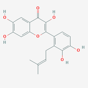 molecular formula C20H18O7 B161983 新乌拉烯醇 CAS No. 139163-16-9