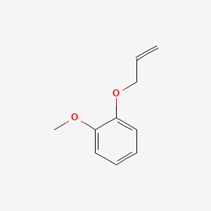 molecular formula C10H12O2 B1619831 Benzene, 1-methoxy-2-(2-propenyloxy)- CAS No. 4125-43-3