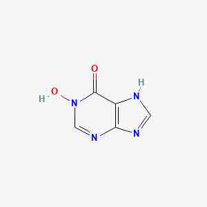 molecular formula C5H4N4O2 B1619835 1-hydroxy-7H-purin-6-one CAS No. 5167-14-6