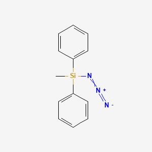 molecular formula C13H13N3Si B1619836 Diphenylmethylazidosilane CAS No. 4774-75-8