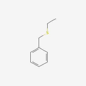 molecular formula C9H12S B1619846 Benzyl ethyl sulfide CAS No. 6263-62-3