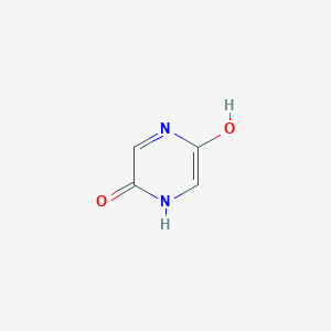 molecular formula C4H4N2O2 B161985 Pyrazine-2,5-diol CAS No. 134434-28-9
