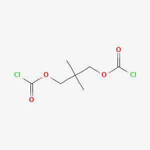 molecular formula C7H10Cl2O4 B1619851 2,2-Dimethylpropane-1,3-diyl bis(chloroformate) CAS No. 6892-17-7