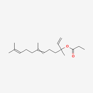molecular formula C18H30O2 B1619856 Nerolidyl propionate CAS No. 7149-34-0