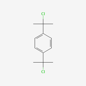 molecular formula C12H16Cl2 B1619857 1,4-Bis(1-chloro-1-methylethyl)benzene CAS No. 7374-80-3