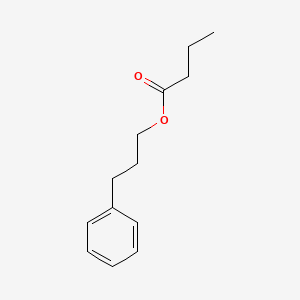 molecular formula C13H18O2 B1619858 3-Phenylpropyl butyrate CAS No. 7402-29-1