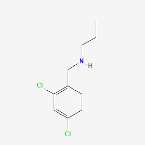 Benzenemethanamine, 2,4-dichloro-N-propyl-