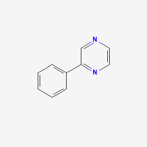molecular formula C10H8N2 B1619871 2-Phenylpyrazine CAS No. 29460-97-7