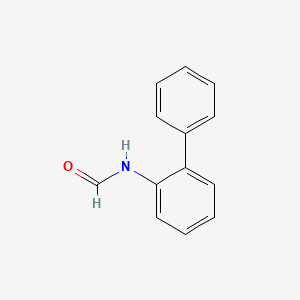 molecular formula C13H11NO B1619889 Formanilide, o-phenyl- CAS No. 5346-21-4
