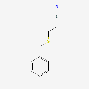 3-(Benzylsulfanyl)propanenitrile