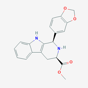 (1R,3R)-Methyl-1,2,3,4-tetrahydro-1-(3,4-methylenedioxyphenyl)-9H-pyrido[3,4-b]indole-3-carboxylate