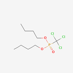 molecular formula C9H18Cl3O3P B1619903 Dibutyl(trichloromethyl)phosphonate CAS No. 5887-93-4