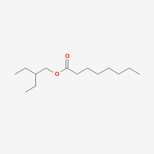 molecular formula C14H28O2 B1619905 2-Ethylbutyl octanoate CAS No. 5457-77-2