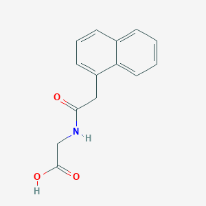 molecular formula C14H13NO3 B1619912 [(1-Naphthylacetyl)amino]acetic acid CAS No. 6277-60-7