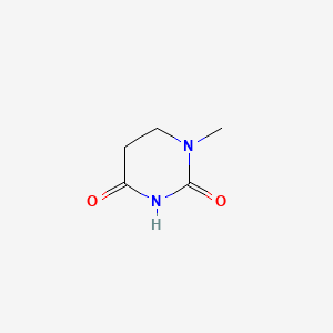 molecular formula C5H8N2O2 B1619917 1-methyl-1,3-diazinane-2,4-dione CAS No. 696-11-7