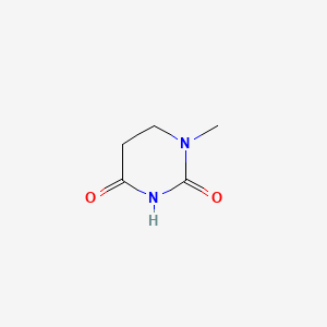 molecular formula C5H8N2O2 B1619917 Hydrouracil, 1-methyl- CAS No. 696-11-7
