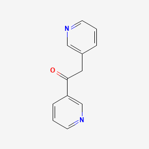 molecular formula C12H10N2O B1619918 1,2-Di(pyridin-3-yl)ethanone CAS No. 6339-93-1