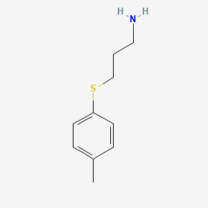 3-[(4-Methylphenyl)thio]-1-propanamine