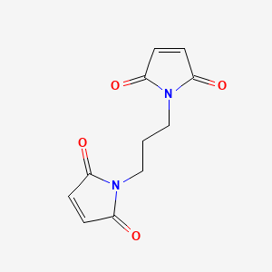 molecular formula C11H10N2O4 B1619922 Trimethylenebismaleimide CAS No. 28537-69-1
