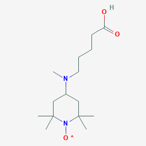 molecular formula C15H29N2O3 B161993 4-(N-Carboxybutyl-N-methylamino)-tempo CAS No. 139116-76-0