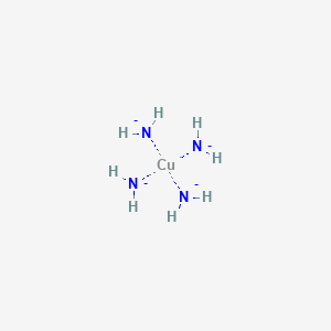 molecular formula Cl2CuH8N4-4 B1619959 copper;azanide;dichloride CAS No. 10534-87-9