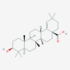 molecular formula C30H48O3 B161997 Morolic Acid CAS No. 559-68-2
