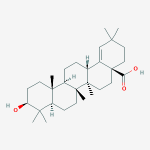 molecular formula C30H48O3 B161997 Morolic acid CAS No. 559-68-2